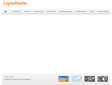 Tablet Screenshot of laynebowler.com.tr